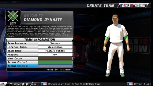 MLB 12: The Show Diamond Dynasty Impressions