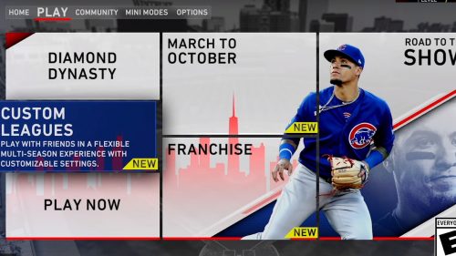 Custom Leagues in MLB The Show 20